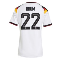 Stroje piłkarskie Niemcy David Raum #22 Koszulka Podstawowej dla damskie MŚ 2026 Krótki Rękaw
